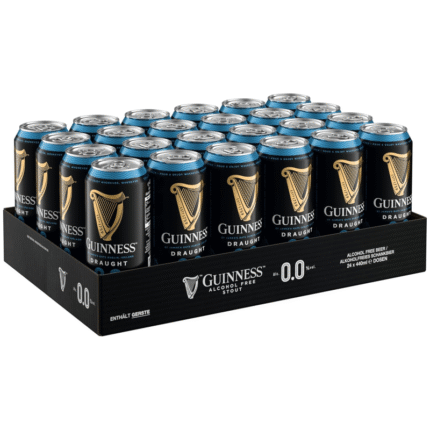 Guinness Draft 0,0 Alkoholfrei, Einweg 24×0,44 L Dose